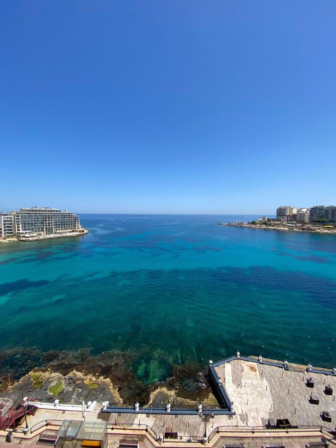 F2 - Lovely Two Bedrooms Flat Sea View, St Julians Saint Julian's Dış mekan fotoğraf
